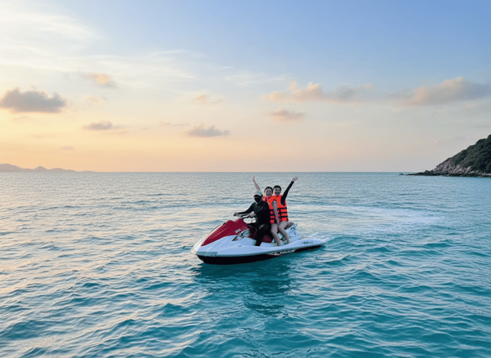 Ky Co Beach offers no shortage of exciting adventure activities